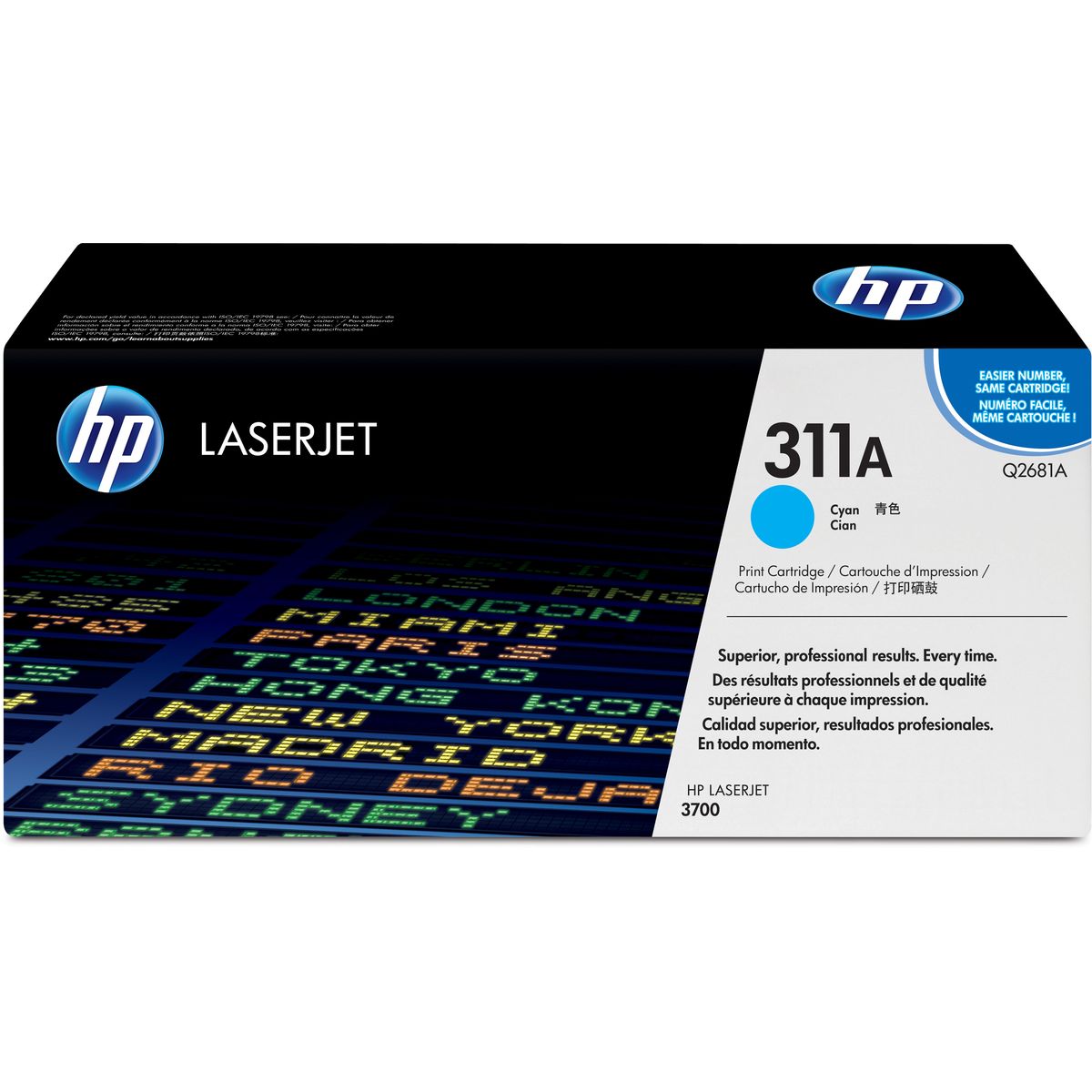 HP 311A Colour LaserJet Cartridge Cyan SC Q2681A