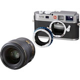 Novoflex Adapter Nikon To Leica M w/ Diafragma-Control - image 2 of 3