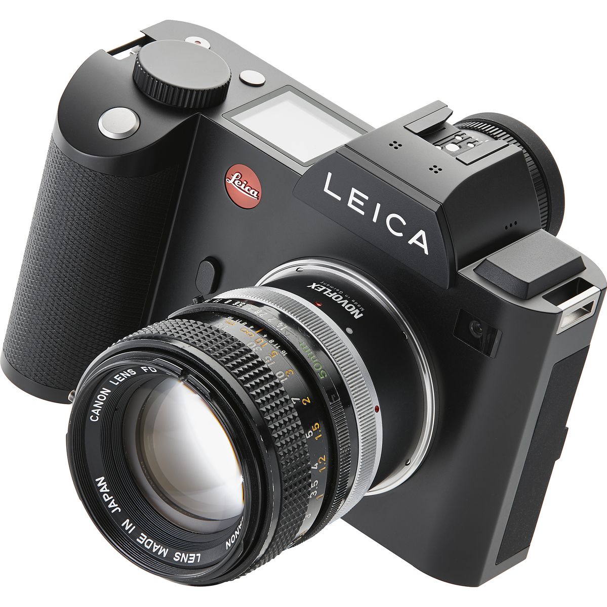 Novoflex Adapter Canon FD Lens To Leica T/SL Camera