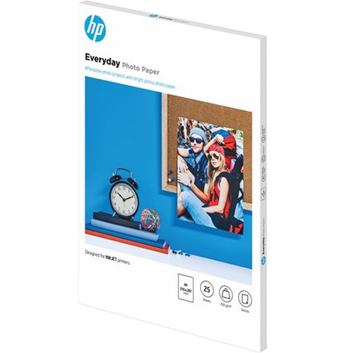 HP Q5451A Gloss Photo Pape Tjet 200G/M2 A4 25 Q5451A - image 2 of 4