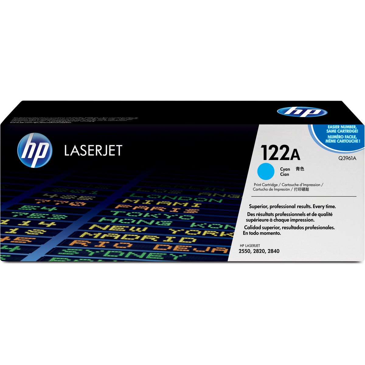 HP 122A Colour LaserJet Cartridge Cyan SC Q3961A