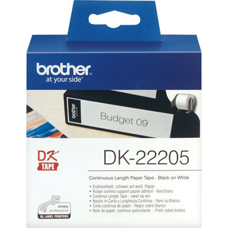 Brother DK22205 Endless Label Paper - image 2 of 2