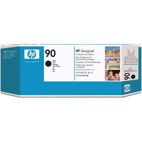 HP 90 Print Head w/ Cleaner Black SC C5054A