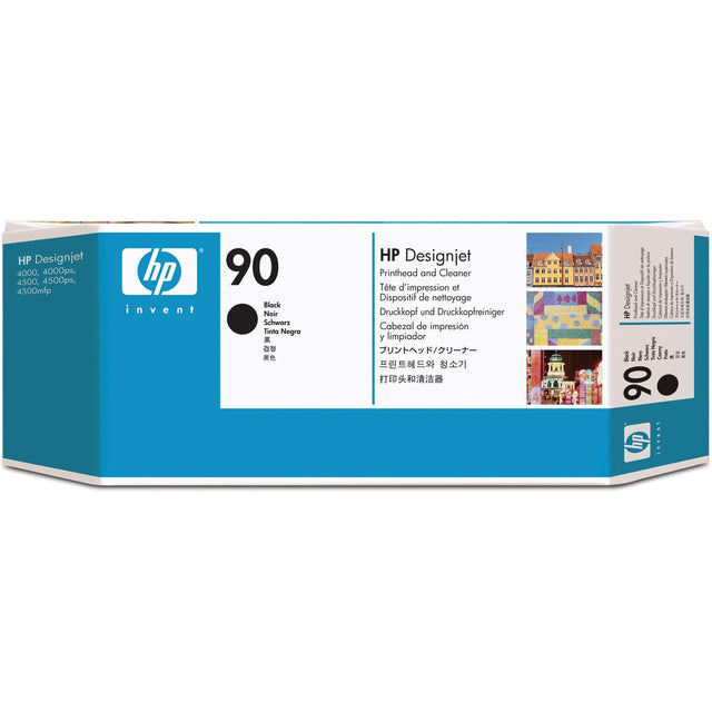 HP 90 Print Head w/ Cleaner Black SC C5054A