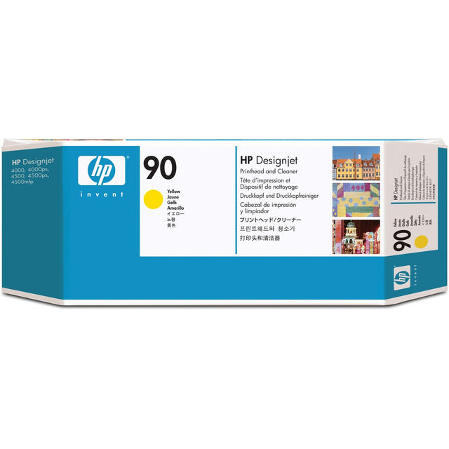 HP 90 Print Head w/ Cleaner Yellow SC C5057A
