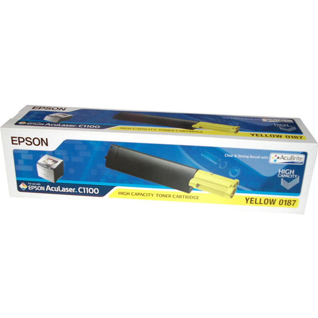 Epson AcuLaser C1100 Yellow Standard Capacity 1