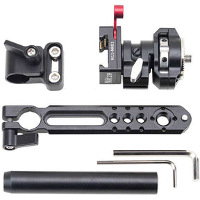 Nitze EVF Mount w/ Nato Rail EN ARRI Rozet (EVF-K03)