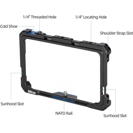 Nitze Cage For Atomos Shinobi II (JT-A06A) - image 3 of 5
