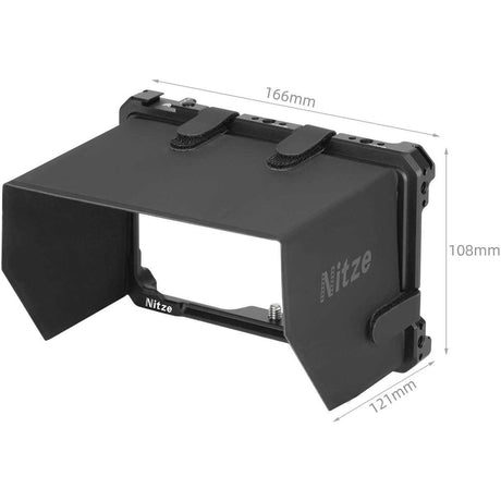 Nitze Cage For Atomos Shinobi II w/ Lens Hood (JT-A06B) - image 4 of 5