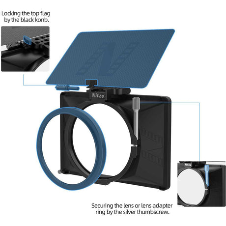 Nitze Mini Matte Box (MB15AK) - image 2 of 5
