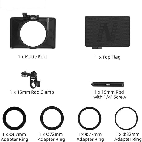 Nitze Mini Matte Box (MB15AK) - image 4 of 5