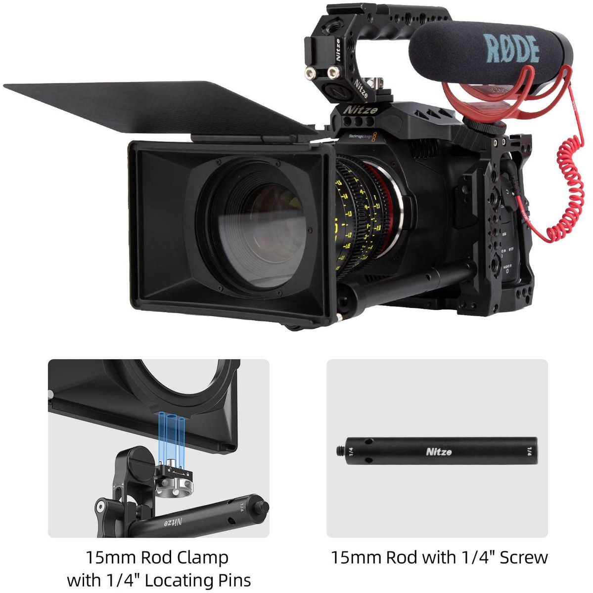 Nitze Mini Matte Box (MB15AK) - image 5 of 5