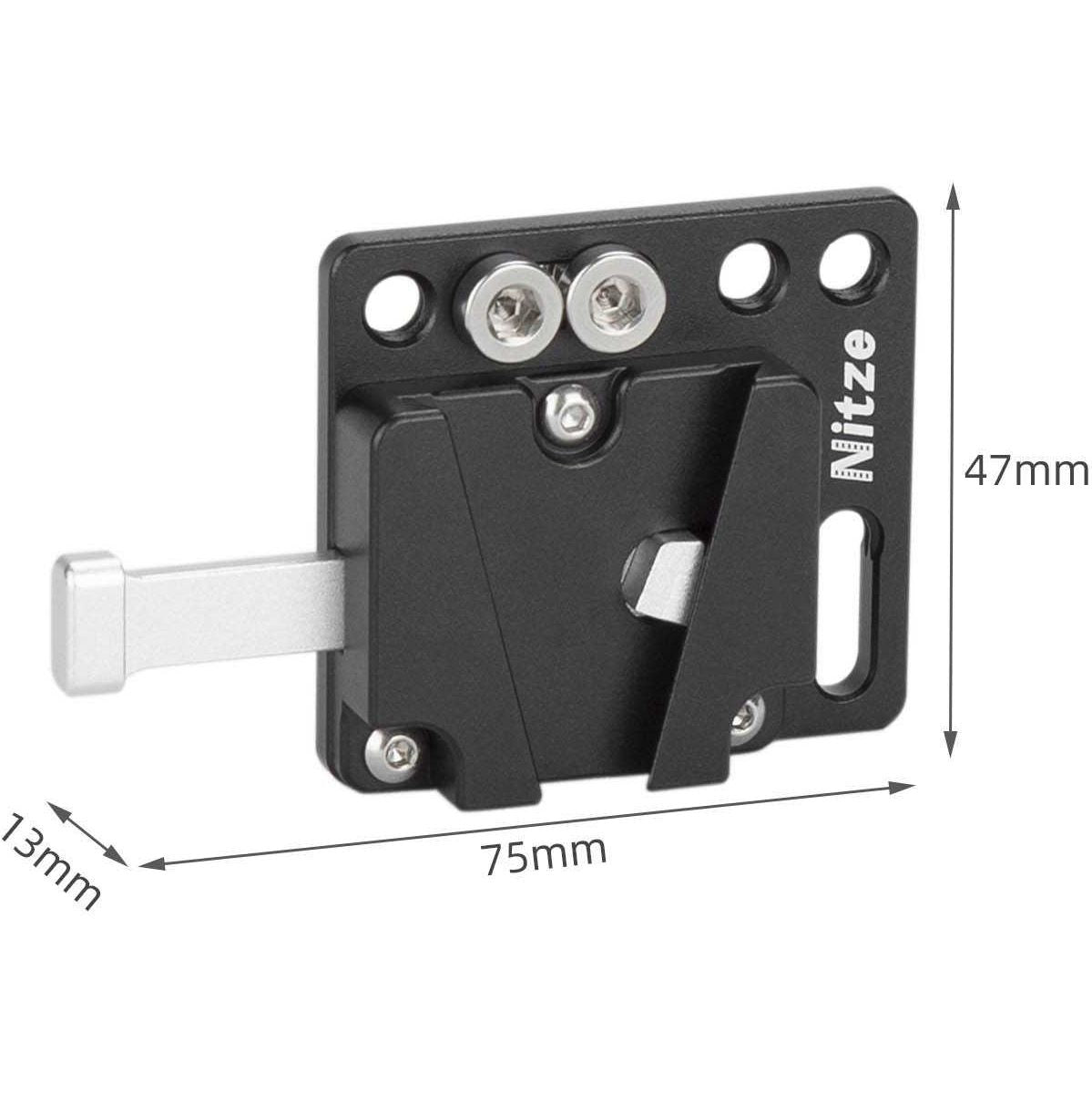 Nitze Mini V-Mount Battery Plate (N21C) - image 2 of 5