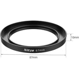 Nitze Lens Adapter Ring For Matte Box MB15AK - 67mm (N28-B67) - image 2 of 4