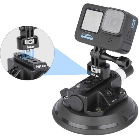 Nitze 1/4 ARRI Locating Pins Mount For GoPro (N29-B2) - image 4 of 5