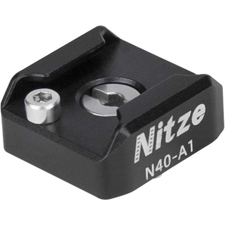 Nitze Cold Shoe w/ 1/4 Mounting Punten EN ARRI Locating Pins (N40-A1)