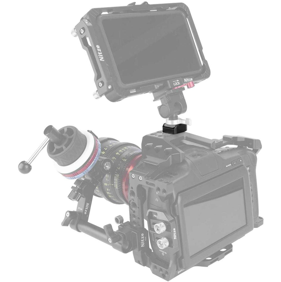 Nitze Cold Shoe w/ 1/4 Mounting Punten EN ARRI Locating Pins (N40-A1) - image 5 of 5