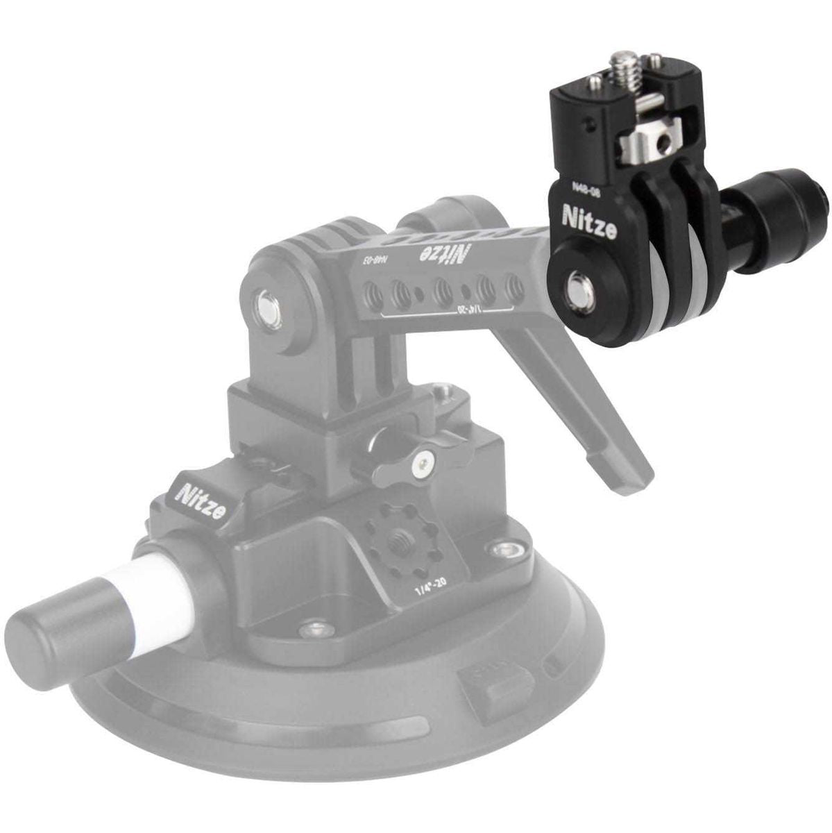 Nitze Tiltkop 1/4 Screw + ARRI Loc Pins V Suction Cup N48-A45 (N48-08) - image 2 of 5