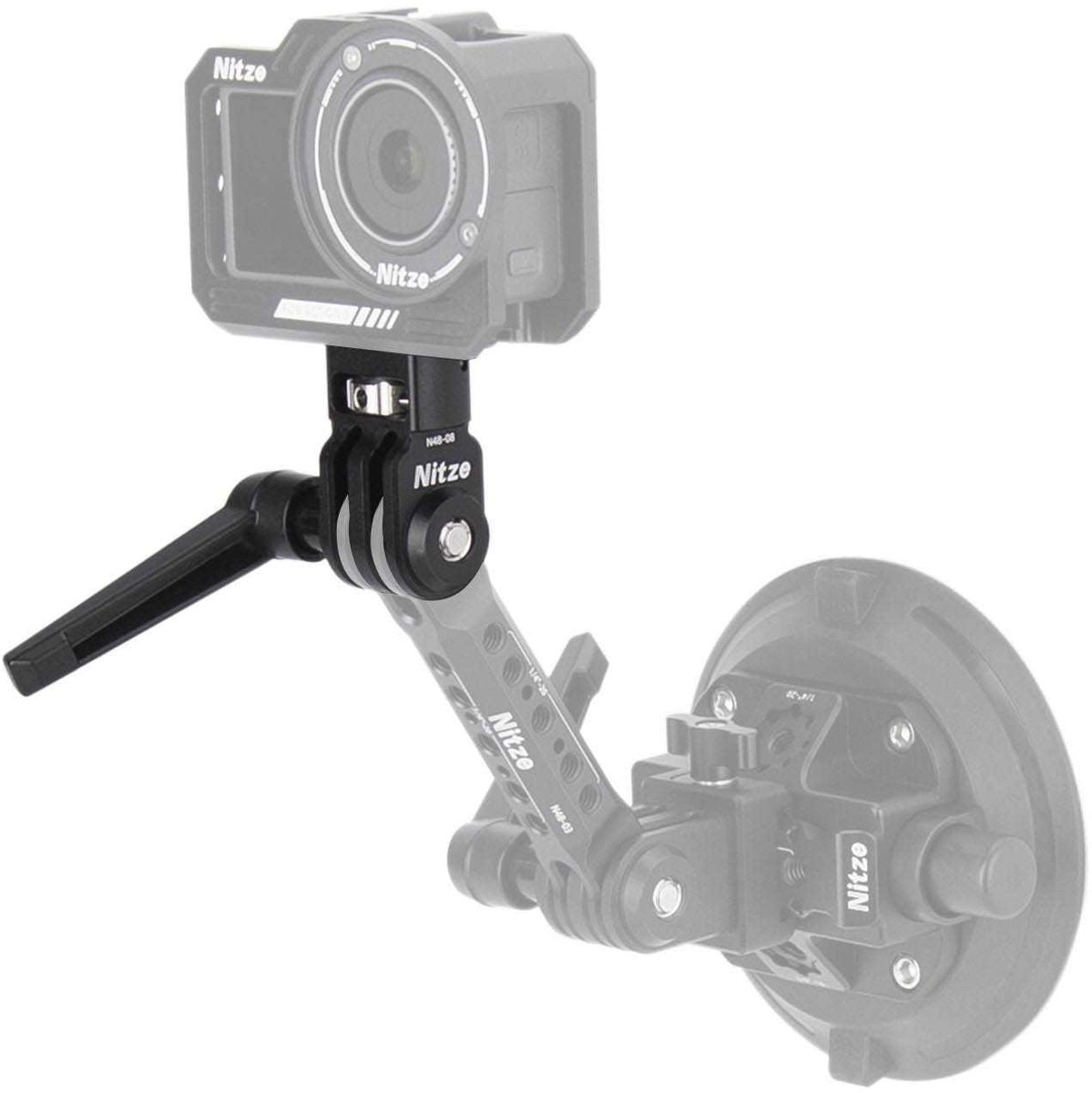 Nitze Tiltkop 1/4 Screw + ARRI Loc Pins V Suction Cup N48-A45 (N48-08) - image 5 of 5