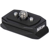 Nitze Nato Rail w/ 1/4 ARRI Locating Pins EN Arca Plaat (N49-A4)
