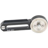 Nitze Nato Rail w/ ARRI Rozet (76MM/3) (N49-NR3) - image 2 of 5