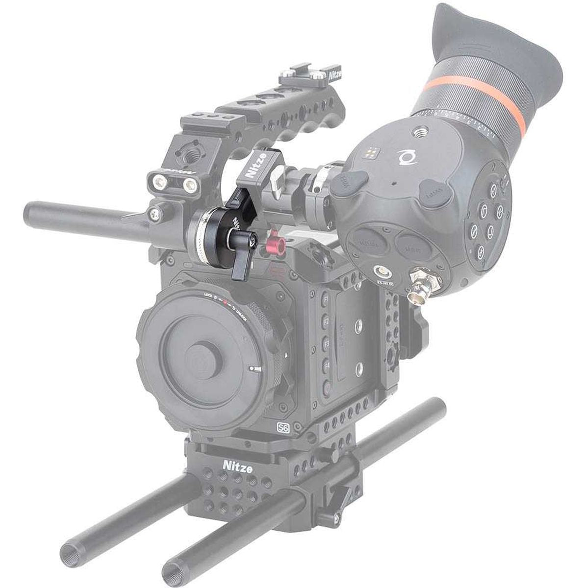 Nitze Nato Rail w/ ARRI Rozet (76MM/3) (N49-NR3) - image 5 of 5