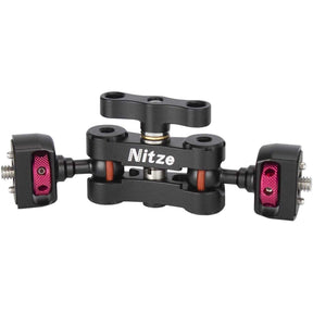 Nitze Magic Arm Dub Ball Head (1/4-20 - 1/4-20 ARRI Loc Pins) (N50E)
