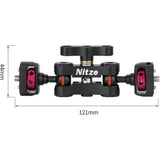 Nitze Magic Arm Dub Ball Head (1/4-20 - 1/4-20 ARRI Loc Pins) (N50E) - image 2 of 5