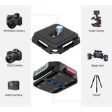 Nitze Mini Quick Release Plate w/ Mount (N51-A1) - image 2 of 5