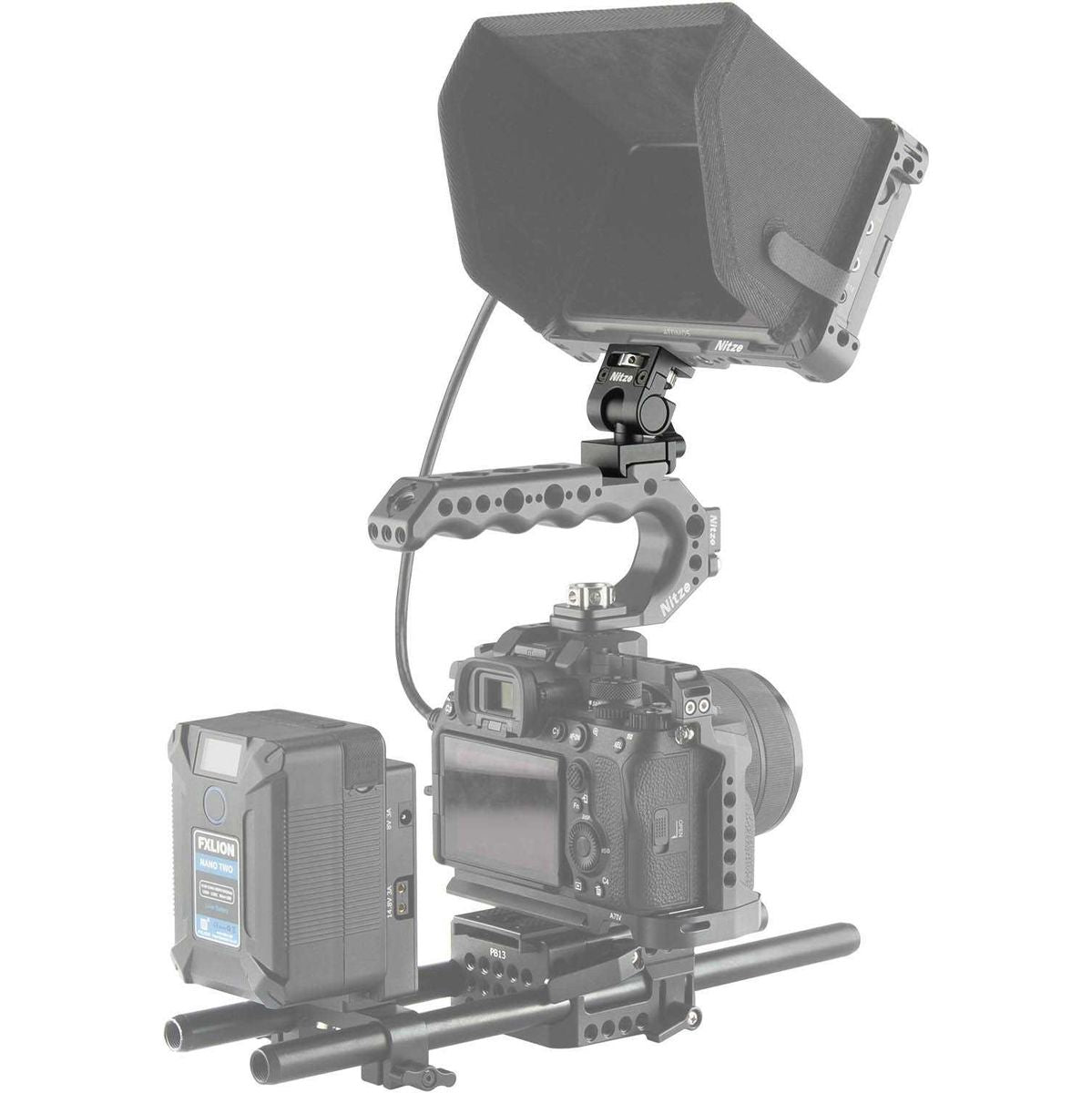 Nitze Monitohouder Swivel & Tilt - Nato To 1/4 (N54-F/2.0) - image 5 of 5