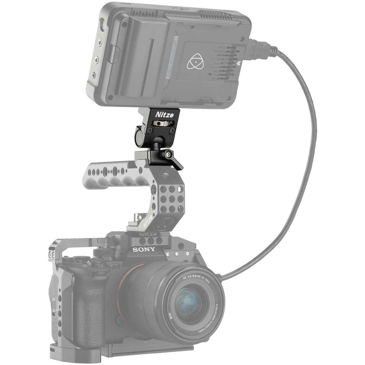 Nitze Monitohouder Swivel & Tilt - Nato To 1/4 (N54-G2) - image 5 of 5