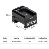 Nitze Nato Clamp w/ Cold Shoe (NF49E) - image 4 of 5