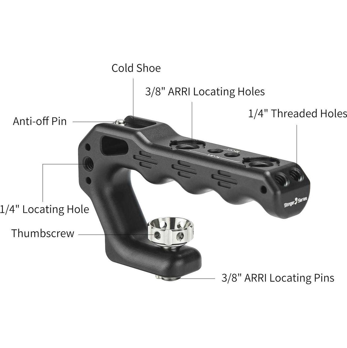 Nitze Lil Stinger II Handle 3/8 ARRI Loc Pins (PA28M-D2) - image 5 of 5