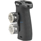 Nitze Rubberized Alum Zijhandgreep w/ ARRI Rozet (PA29A)