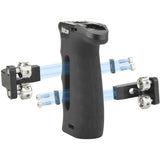Nitze Rubberized Aluminium Zijhandgreep w/ 1/4 Screw (PA29B) - image 5 of 5