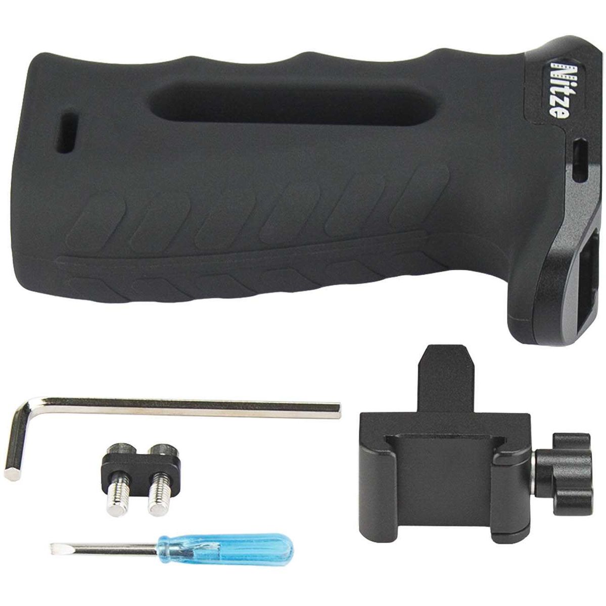 Nitze Rubberized Aluminium Zijhandgreep w/ Nato Clamp (PA29C) - image 4 of 5