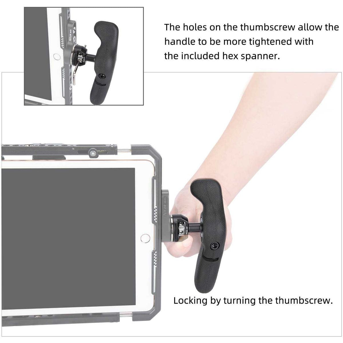 Nitze Side Handle Kit w/ ARRI Rozet (PA32A) - image 5 of 5