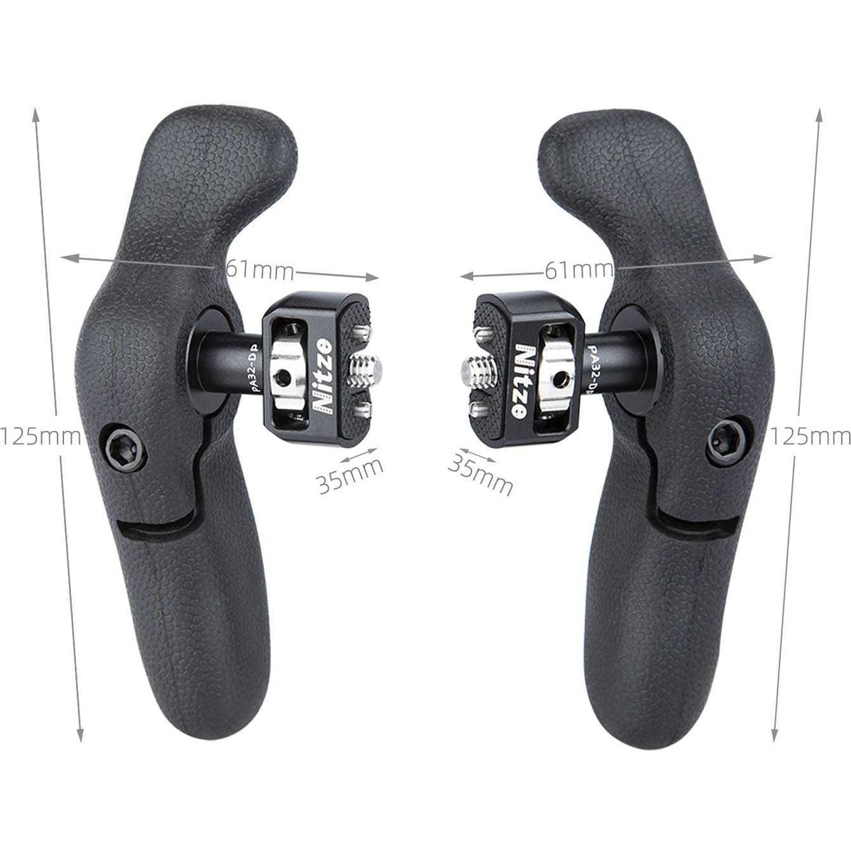 Nitze Side Handle Kit w/ 1/4-20 Screw w/ ARRI Locating Pins (PA32D) - image 5 of 5