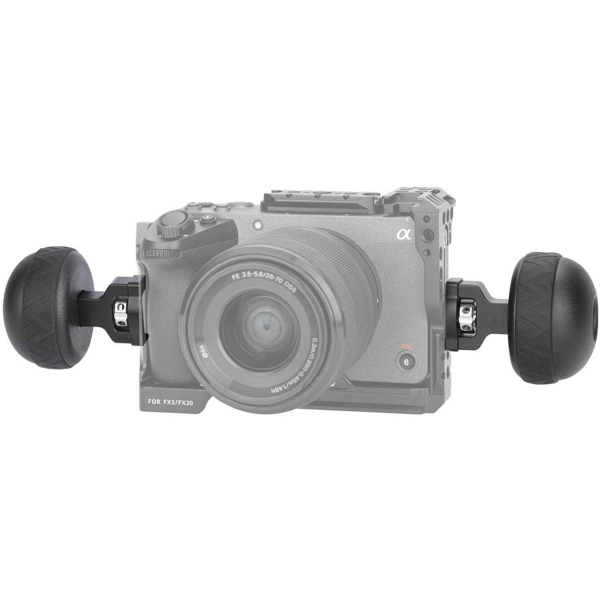 Nitze Ball Side Handle w/ 3/8-16 Screw w/ ARRI Locating Pins (PA33E) - image 2 of 5