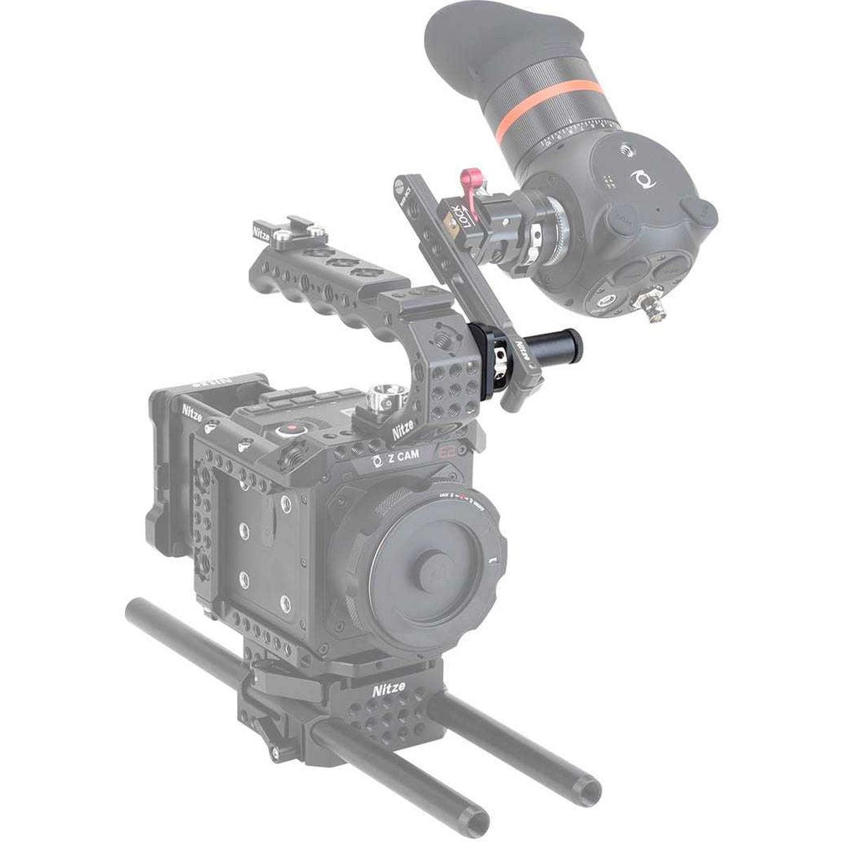 Nitze 15mm Aluminium Rod - 50mm 3/8 Screw ARRI Locating Pins (R15-8A50) - image 4 of 4