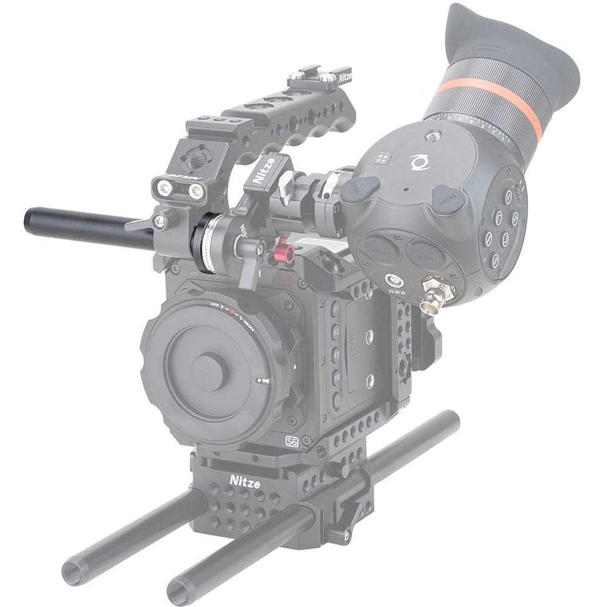 Nitze 15mm Aluminium Rod w/ ARRI Rozet (100MM/4) (R15-RF100) - image 3 of 3