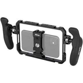 Nitze Smartphonecage Kit w/ Handles (T-MP01B)