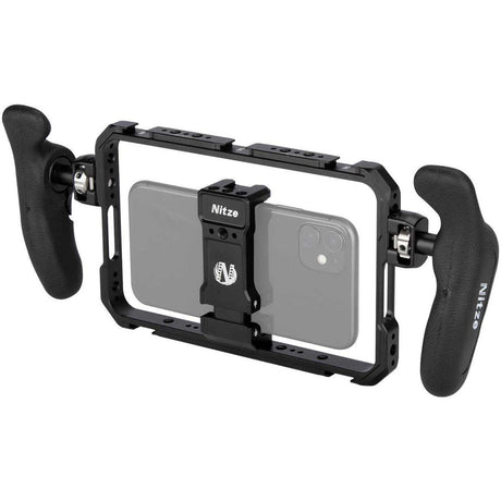 Nitze Smartphonecage Kit w/ Handles (T-MP01B)