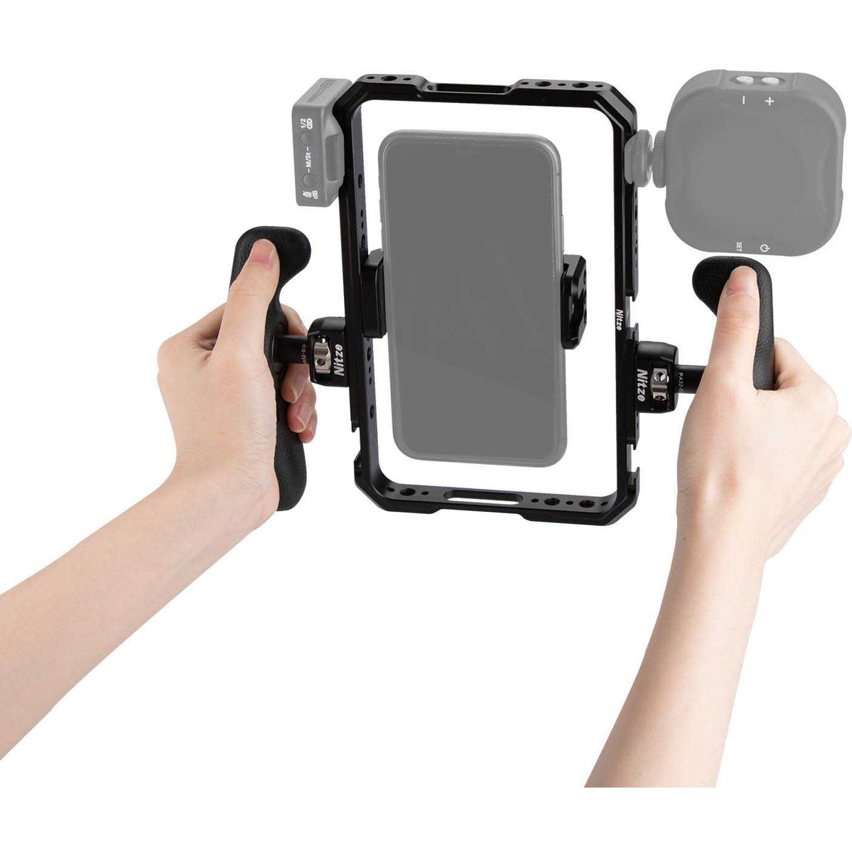 Nitze Smartphonecage Kit w/ Handles (T-MP01B) - image 5 of 5