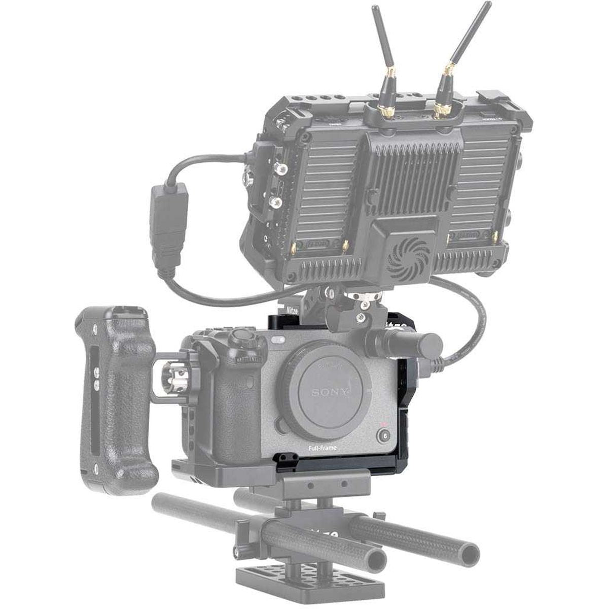 Nitze Half Cage For Sony FX3 / FX30 (T-S04A) - image 2 of 5