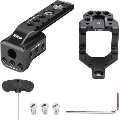 Nitze Extension Kit For Sony XLR-H1 Handle (Topplate + Rig) (T-S08C)