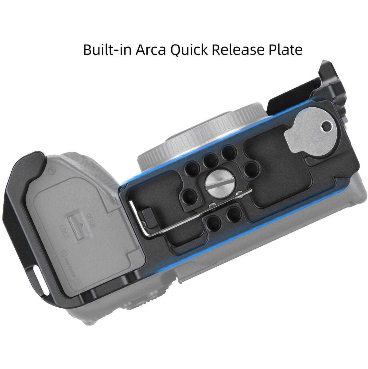 Nitze Cage For Sony A7III / A7IV / A7SIII / A7RIII / A7RIV / A7RV (T-S13A) - image 2 of 5