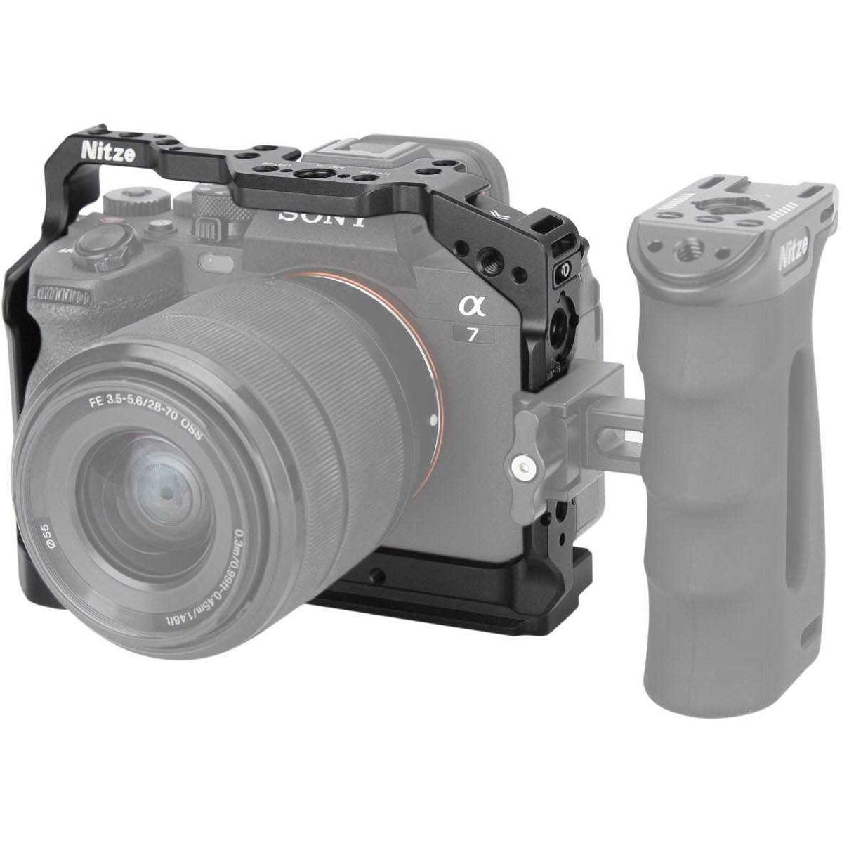Nitze Cage For Sony A7III / A7IV / A7SIII / A7RIII / A7RIV / A7RV (T-S13A) - image 4 of 5