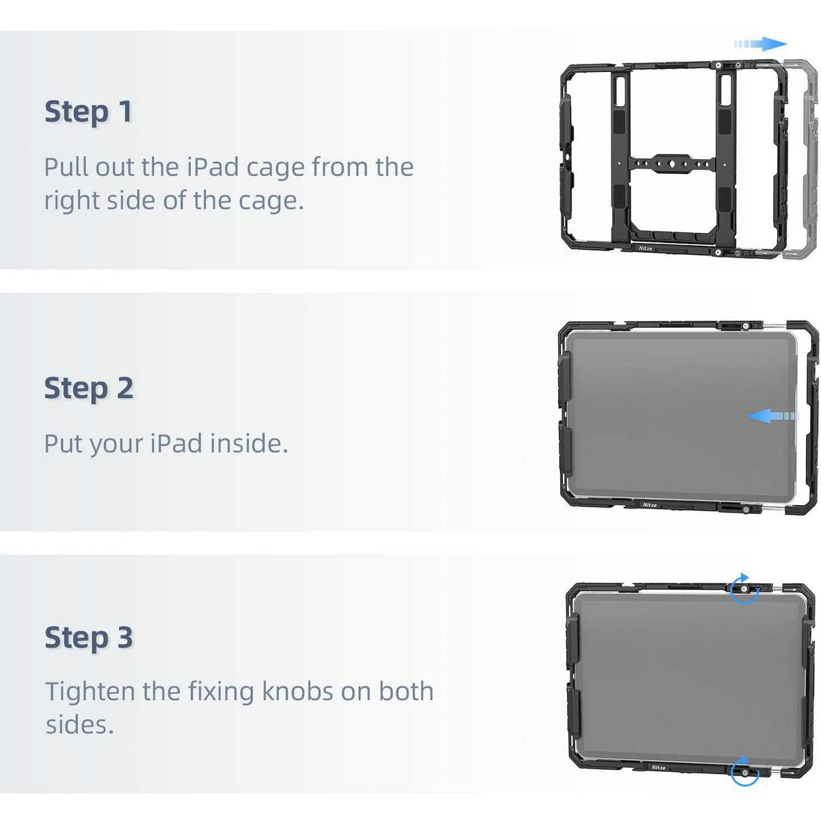 Nitze Cage For Tablet 9 - 11 (T-TC03A) - image 4 of 5