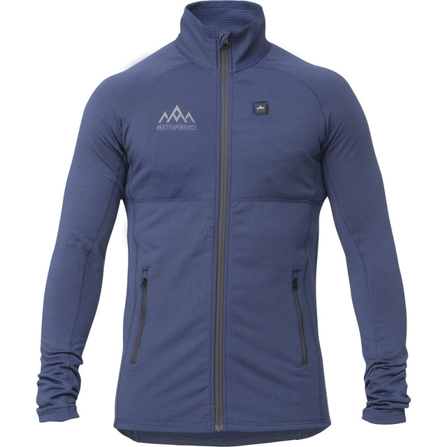 Heat Experience Heated Grid Fleece Mens